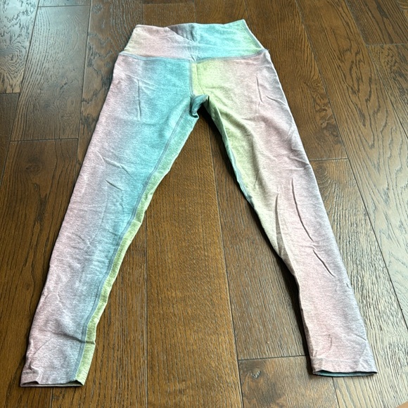 Beyond Yoga. Leggings, multi colored. Worn once. - Picture 1 of 3